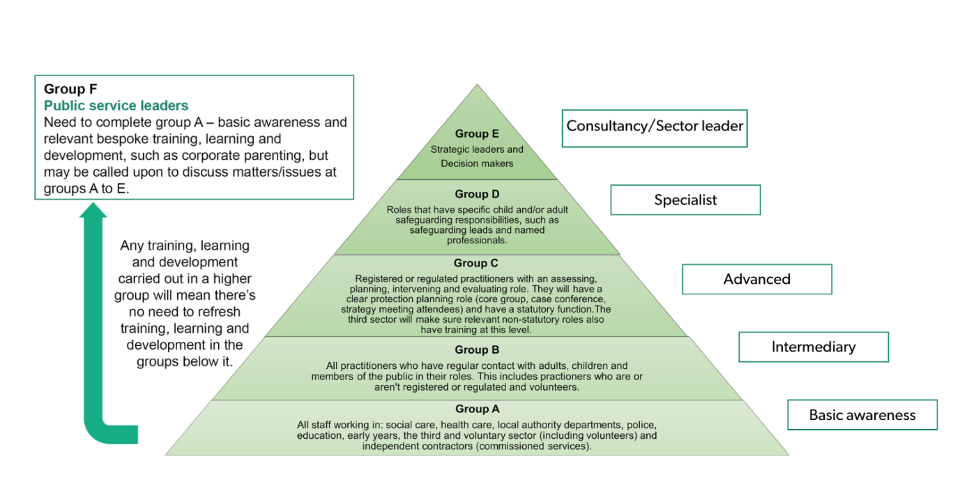 Practitioner Groups Hierarchy | Social Care Wales